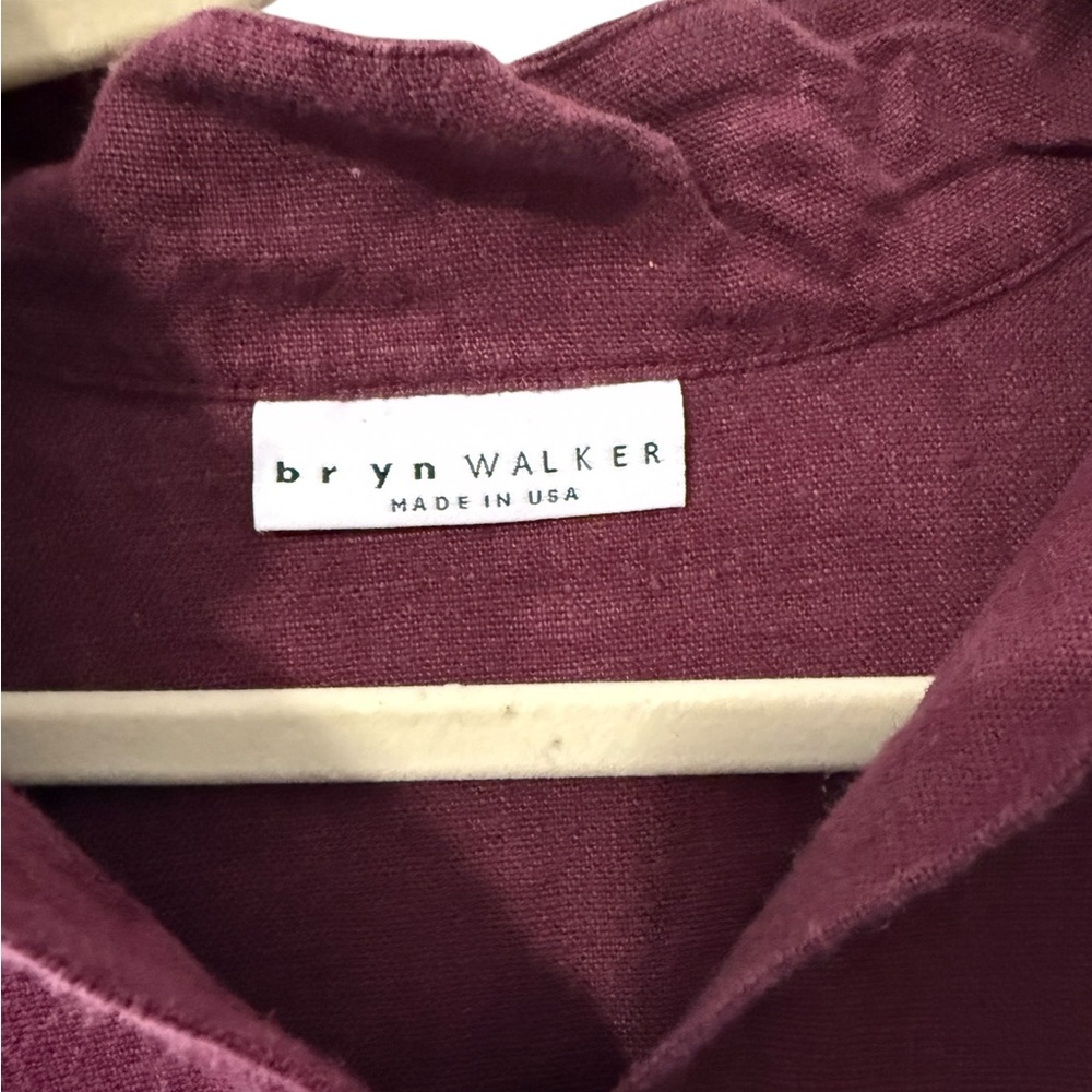 bryn Walker Danuta Linen Shirt Jacket - Picture 3 of 8